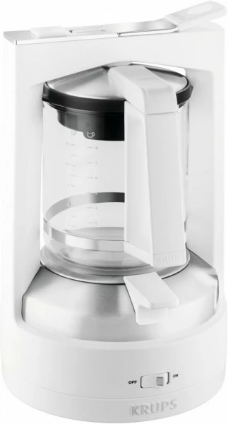 Kaffeemaschinen Krups KM 4682 - T 8.2 Druckbrüh-Automat Weiß 6 Kaffeemaschinen Krups KM 4682 - T 8.2 Druckbrüh-Automat Weiß – Bild 6