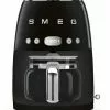 Kaffeemaschinen Smeg DCF01BLEU Kaffeeautomat Schwarz