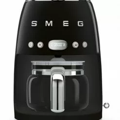 Kaffeemaschinen Smeg DCF01BLEU Kaffeeautomat Schwarz