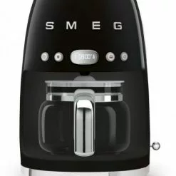 Kaffeemaschinen Smeg DCF02BLEU Kaffeeautomat Schwarz