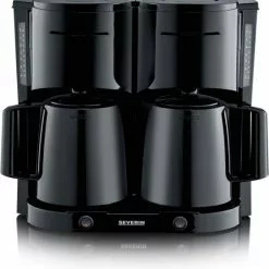 Kaffeemaschinen Severin KA 5829 Duo-Kaffeeautomat Schwarz