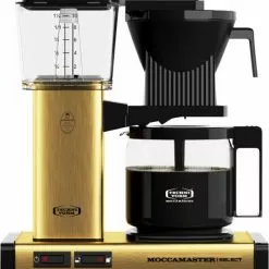 Kaffeemaschinen MOCCAMASTER KBG Select Kaffeeautomat Brushed Brass