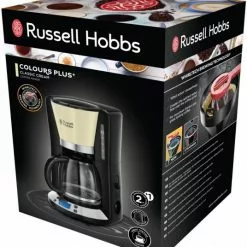 Kaffeemaschinen Russell Hobbs Colours Plus+ Classic Digitale Glas-Kaffeemaschine Creme/schwarz -Kaffeemaschinen || Milchaufschäumer Verkäufe 0b63fb68 824a 4b19 a2ad 0b34aa9dd163 600x600
