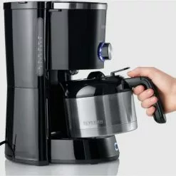 Kaffeemaschinen Severin KA 4840 Kaffeeautomat Mit Thermokanne Schwarz/edelstahl Gebürstet -Kaffeemaschinen || Milchaufschäumer Verkäufe 110b1f62 0fcb 4acb b41b 2a223902cd46 600x600