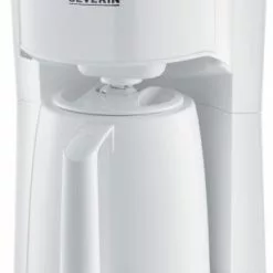 Kaffeemaschinen Severin KA 9254 Kaffeeautomat Mit Thermokanne Weiß