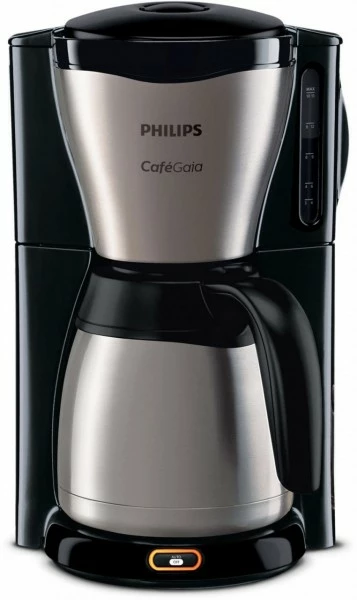 Kaffeemaschinen Philips HD7548/20 Gaia Collection Kaffeeautomat Mit Thermokanne Edelstahl/schwarz 1 Kaffeemaschinen Philips HD7548/20 Gaia Collection Kaffeeautomat Mit Thermokanne Edelstahl/schwarz