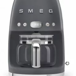 Kaffeemaschinen Smeg DCF02GREU Kaffeeautomat Anthrazit