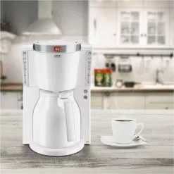 Kaffeemaschinen Melitta Look Therm Selection 1011-11 Kaffeeautomat Mit Thermokanne Weiß