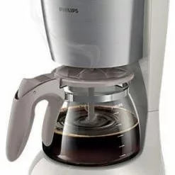 Kaffeemaschinen Philips HD7462/01 Daily Collection Kaffeeautomat Weiß/metall