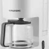 Kaffeemaschinen Grundig KM 5860 Kaffeeautomat Weiß/schwarz