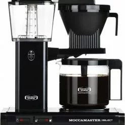 Kaffeemaschinen MOCCAMASTER KBG Select Kaffeeautomat Black