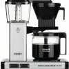 Kaffeemaschinen MOCCAMASTER KBG Select Kaffeeautomat Matt Silver