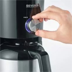 Kaffeemaschinen Severin KA 4840 Kaffeeautomat Mit Thermokanne Schwarz/edelstahl Gebürstet -Kaffeemaschinen || Milchaufschäumer Verkäufe 4c03cff4 1878 4d85 b798 ad1589166b95 600x600