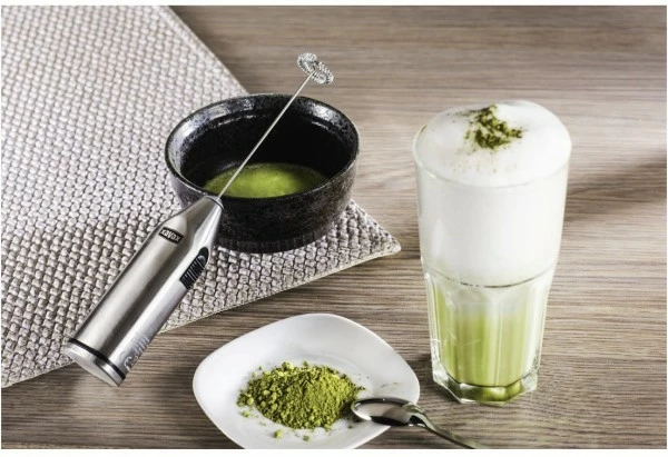 XavaX Milchaufschäumer Edelcopter Silber 4 XavaX Milchaufschäumer Edelcopter Silber – Bild 4