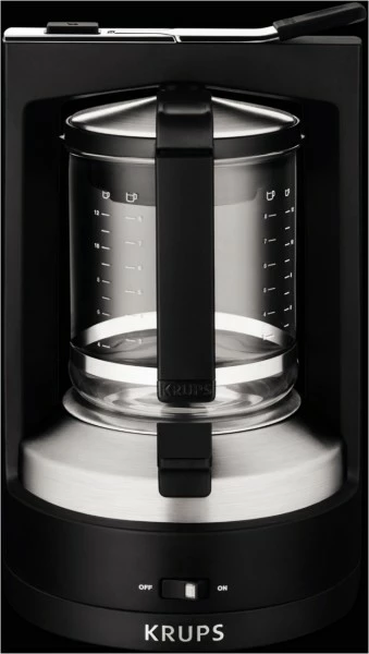 Kaffeemaschinen Krups KM 4689 - T 8.2 Druckbrüh-Automat Schwarz 1 Kaffeemaschinen Krups KM 4689 - T 8.2 Druckbrüh-Automat Schwarz