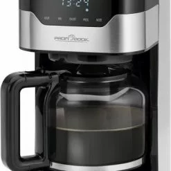 Kaffeemaschinen ProfiCook PC-KA 1169 Kaffeeautomat Edelstahl/schwarz