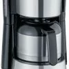 Kaffeemaschinen Severin KA 4846 Kaffeeautomat Mit Thermokanne Edelstahl/schwarz