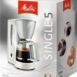 Kaffeemaschinen Melitta Single 5 M 720-1/1 Kaffeeautomat Weiß/grau -Kaffeemaschinen || Milchaufschäumer Verkäufe 571546af 78a8 4384 b121 2a2ecdb57940 600x600