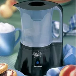 Gastroback "Froth Au Lait" Milchaufschäumer Schwarz/transparent
