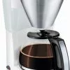Kaffeemaschinen Melitta Easy Top Kaffeeautomat Weiß/edelstahl
