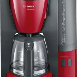 Kaffeemaschinen Bosch TKA6A044 Kaffeeautomat Rot/anthrazit