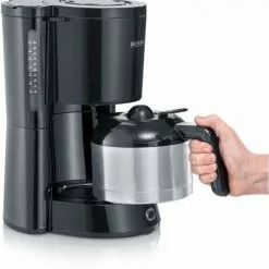 Kaffeemaschinen Severin KA 4836 TYPE Kaffeeautomat Mit 2 Thermokannen Edelstahl-gebürstet/schwarz -Kaffeemaschinen || Milchaufschäumer Verkäufe 6a401263 1387 4de9 a841 8a369e8bd3eb 600x600