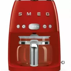 Kaffeemaschinen Smeg DCF01RDEU Kaffeeautomat Rot