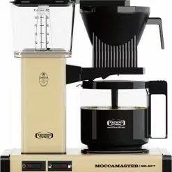 Kaffeemaschinen MOCCAMASTER KBG Select Kaffeeautomat Pastel Yellow