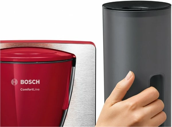 Kaffeemaschinen Bosch TKA6A684 Kaffeeautomat Edelstahl/rot 3 Kaffeemaschinen Bosch TKA6A684 Kaffeeautomat Edelstahl/rot – Bild 3