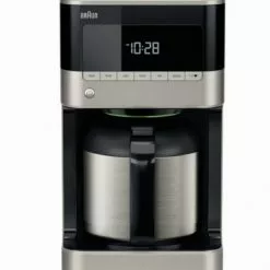Kaffeemaschinen Braun KF 7125 PurAroma 7 Kaffeeautomat Mit Timer Edelstahl/schwarz