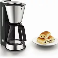 Kaffeemaschinen WMF KÜCHENminis Kaffeemaschine Glas Kaffeeautomat Cromargan Matt