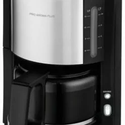 Kaffeemaschinen Krups KM 321 ProAroma Plus Kaffeeautomat Schwarz/edelstahl