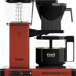 Kaffeemaschinen MOCCAMASTER KBG Select Kaffeeautomat Brick Red