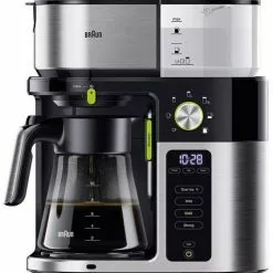 Kaffeemaschinen Braun KF 9050 BK MultiServe Kaffeeautomat Mit Timer Schwarz/edelstahl -Kaffeemaschinen || Milchaufschäumer Verkäufe 8010dea7 1a52 46c8 9846 0270f762a6c7 600x600