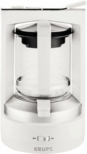 Kaffeemaschinen Krups KM 4682 - T 8.2 Druckbrüh-Automat Weiß 3 Kaffeemaschinen Krups KM 4682 - T 8.2 Druckbrüh-Automat Weiß – Bild 3