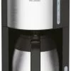 Kaffeemaschinen Krups KM305D ProAroma Kaffeeautomat Mit Thermokanne Schwarz/edelstahl