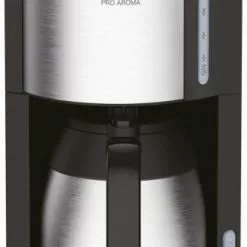 Kaffeemaschinen Krups KM305D ProAroma Kaffeeautomat Mit Thermokanne Schwarz/edelstahl