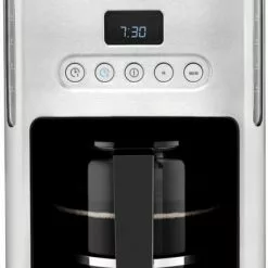 Kaffeemaschinen Krups KM 442 D Control Line Kaffeeautomat Edelstahl/schwarz