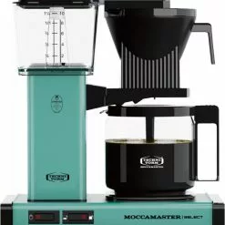 Kaffeemaschinen MOCCAMASTER KBG Select Kaffeeautomat Turquoise