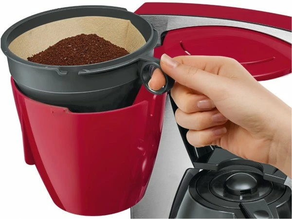 Kaffeemaschinen Bosch TKA6A684 Kaffeeautomat Edelstahl/rot 4 Kaffeemaschinen Bosch TKA6A684 Kaffeeautomat Edelstahl/rot – Bild 4