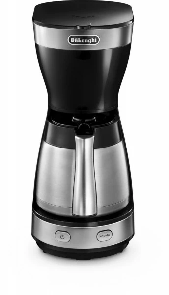 Kaffeemaschinen DeLonghi ICM16710 Kaffeeautomat Silber/schwarz 1 Kaffeemaschinen DeLonghi ICM16710 Kaffeeautomat Silber/schwarz