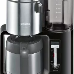 Kaffeemaschinen Siemens TC86503 Kaffeeautomat Mit Thermokanne Schwarz/anthrazit
