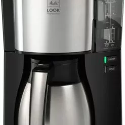 Kaffeemaschinen Melitta Look Therm Perfection Kaffeeautomat Mit Thermokanne Schwarz