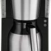Kaffeemaschinen Melitta Look Therm De Luxe 1011-14 Kaffeeautomat Mit Thermokanne Schwarz/edelstahl
