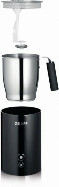 Graef MS 702 Milchaufschäumer Schwarz 4 Graef MS 702 Milchaufschäumer Schwarz – Bild 4