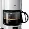 Kaffeemaschinen Braun KF 47/1.WH Kaffeeautomat Weiß