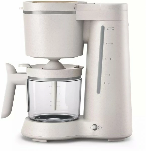 Kaffeemaschinen Philips HD5120/00 Conscious Collection Kaffeeautomat Seidenweiß Matt 1 Kaffeemaschinen Philips HD5120/00 Conscious Collection Kaffeeautomat Seidenweiß Matt