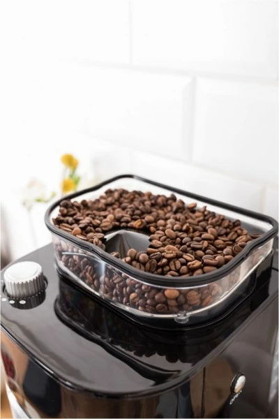 Kaffeemaschinen Gastroback Kaffeemaschine Grind & Brew Pro Mit Intergrierter Kaffeemühle Schwarz/edelstahl 3 Kaffeemaschinen Gastroback Kaffeemaschine Grind & Brew Pro Mit Intergrierter Kaffeemühle Schwarz/edelstahl – Bild 3