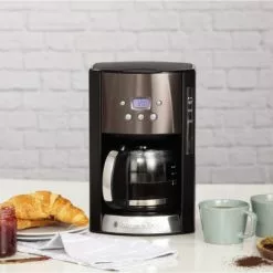 Kaffeemaschinen Russell Hobbs Digitale Glas-Kaffeemaschine Schwarz Matt