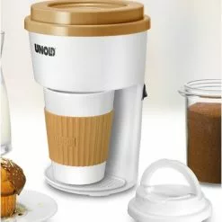 Kaffeemaschinen Unold 28310 Kaffeeautomat To Go Weiß/beige